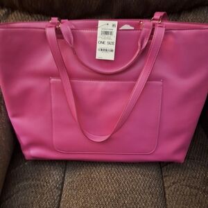 Women's Pink Tote Bag - On 34th